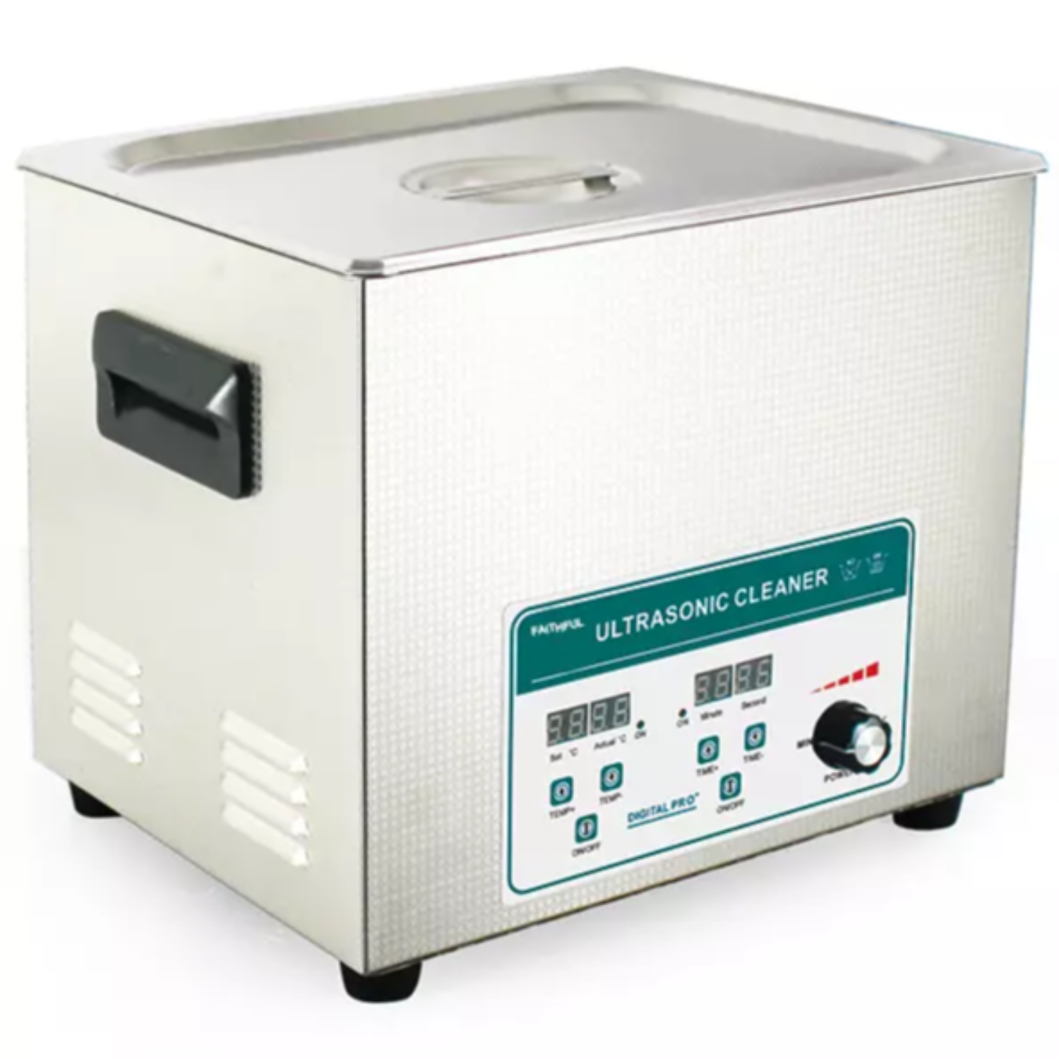 Ultrasonic Cleaner -Power Adjustable
Model, With Timer and Heater